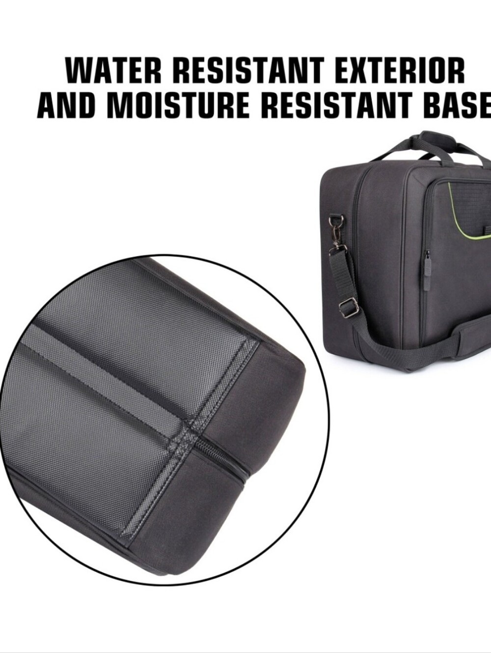 USAGEAR S23 Console travel case for Xbox in black /Green - Picture 4 of 13